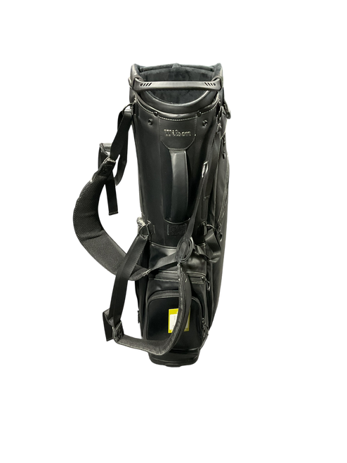 Vist Large View of Product Image Which is Used Wilson CLASSIX 2 STAND BAG Mens Stand Bag Black