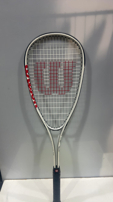 Vist Large View of Product Image Which is Used Wilson GRAPHITE TOUR ADULT SQUASH RAQUET Adult Squash Racquet Grey Unknown