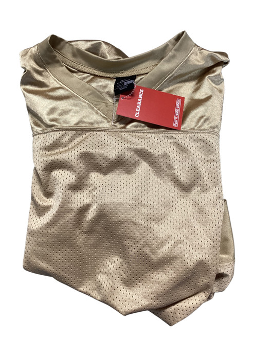 Vist Large View of Product Image Which is Used Champro ADULT L GOLF FOOTBALL PRACTICE JERSEY FB Top Adult Gold LG