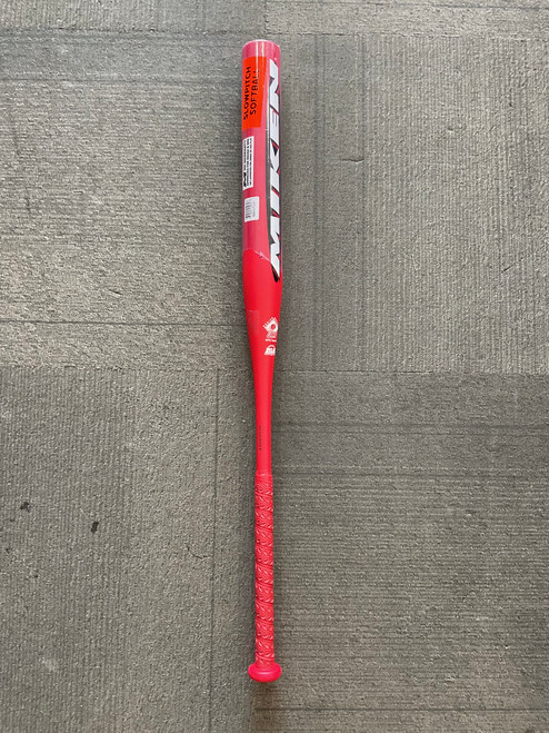 Vist Large View of Product Image Which is Used Miken ULTRA 2 BB/SB Senior League Bat Red 34"