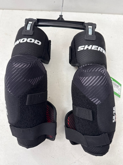 Vist Large View of Product Image Which is Used Sher-wood T60 X Senior Elbow Pads XL