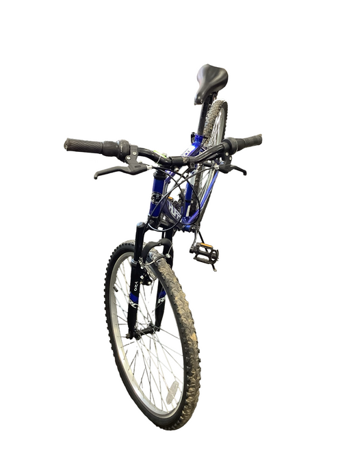 Vist Large View of Product Image Which is Used Huffy ROCK CREEK Mountain Bike Mens Royal Blue 48-52cm - 19-20" - LG Frame