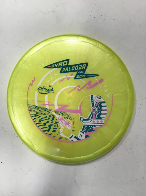 Vist Large View of Product Image Which is New Streamline PLASMA ECHO Disc Golf Mid Range Yellow 176g