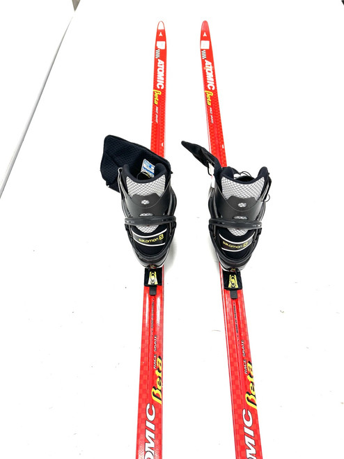 Vist Large View of Product Image Which is Used Atomic 184 CM RACE SKATE SNS2SALOMON SZ 42 Mens XC Ski/Binding 184 cm