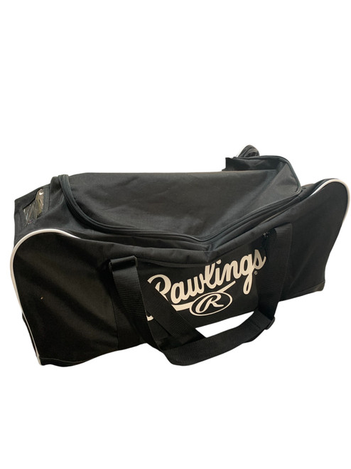 Vist Large View of Product Image Which is Used Rawlings DUFFLE BAG BB/SB Player Carry Bag Black