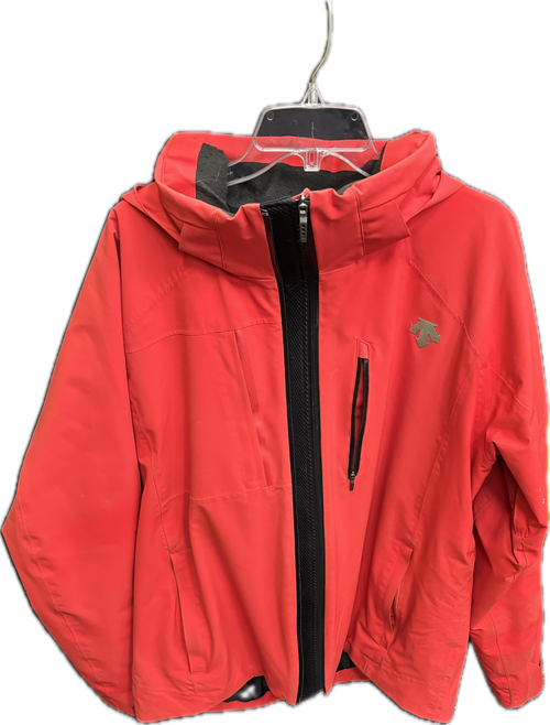 Vist Large View of Product Image Which is Used Descente HEAT NAVI Outerwear Heavy Jacket M Red XL