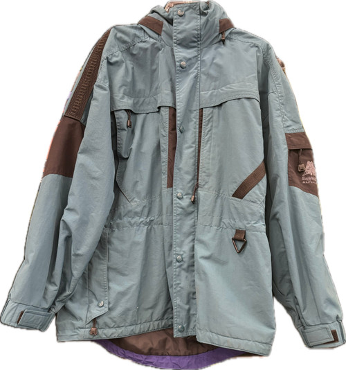 Vist Large View of Product Image Which is Used ALPENLITE Outerwear Heavy Jacket M Teal LG