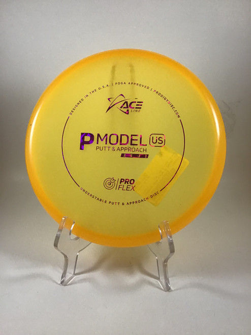 Vist Large View of Product Image Which is Used Prodigy ACE LINE P MODEL US PRO Disc Golf Putter Orange 173g