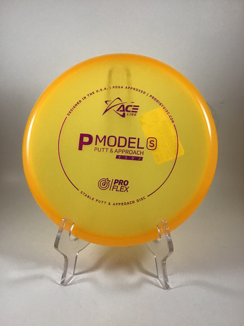 Vist Large View of Product Image Which is Used Prodigy Disc ACE LINE P MODEL S PRO FLEX Disc Golf Putter Orange 175g