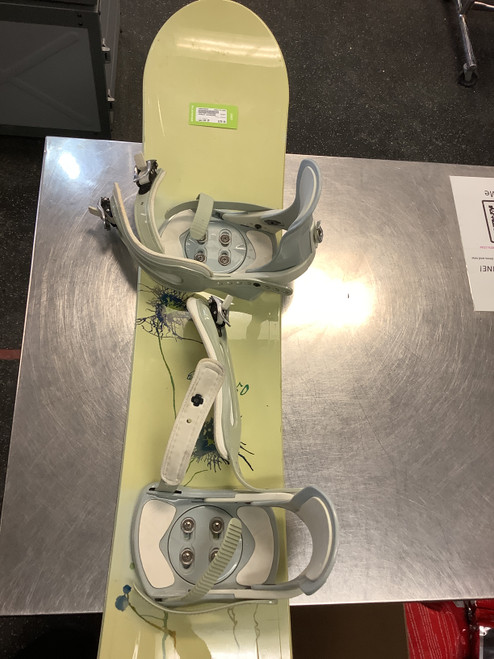 Vist Large View of Product Image Which is Used EMPRESS Womens Board/Bindings Yellow 144 cm