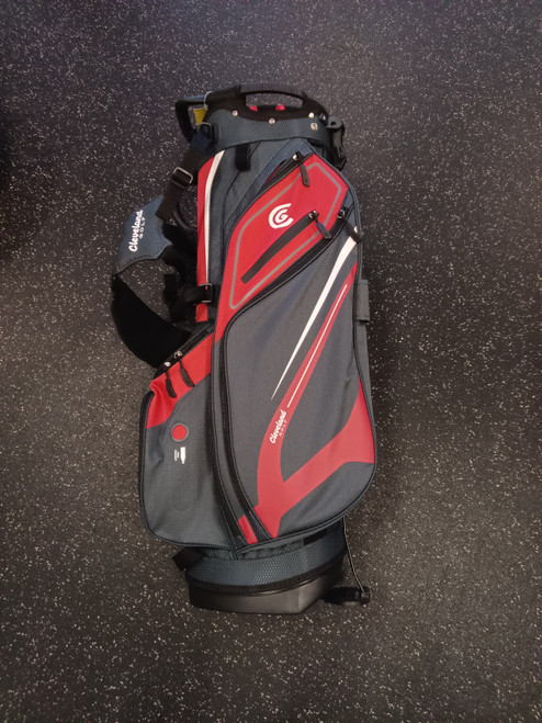 Vist Large View of Product Image Which is Used Cleveland Mens Stand Bag Black