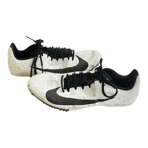 Vist Large View of Product Image Which is Used Nike Track & Field Cleats Adult Grey Senior 9
