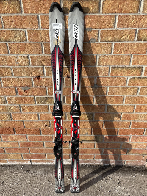 Vist Large View of Product Image Which is Used Elan PSX Mens DH Ski/Binding Black 148 cm