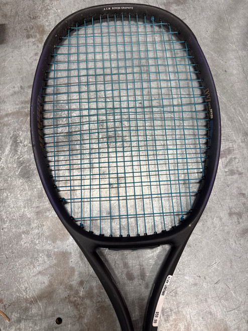 Vist Large View of Product Image Which is Used Yonex RQ-380 Adult Tennis Racquet Black Unknown