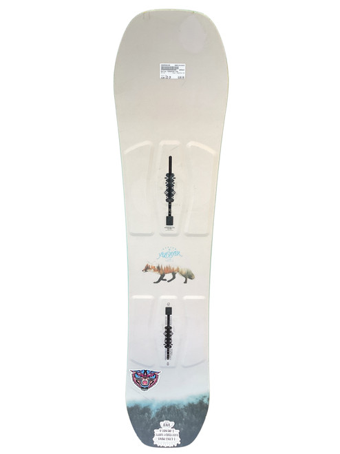 Vist Large View of Product Image Which is Used Burton YEASAYER FOX Girls Snowboard Only Tan 125 cm