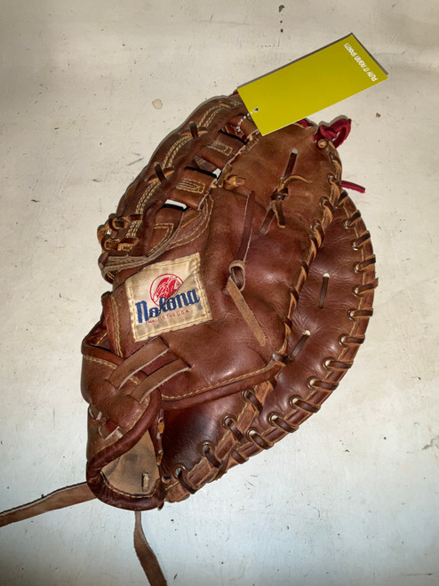 Vist Large View of Product Image Which is Used Nokona N70 1ST BASE BB/SB First Base RH Throw Brown 13"