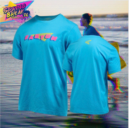 Vist Large View of Product Image Which is New SPRING BREAK YOUTH BLUE T-SHIRT