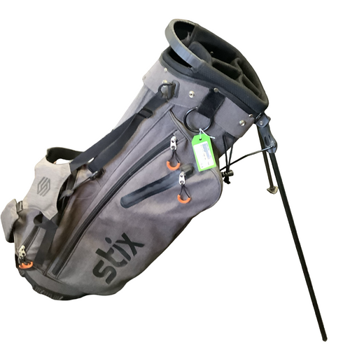 Vist Large View of Product Image Which is Used Stix STIX STAND BAG Mens Stand Bag Grey