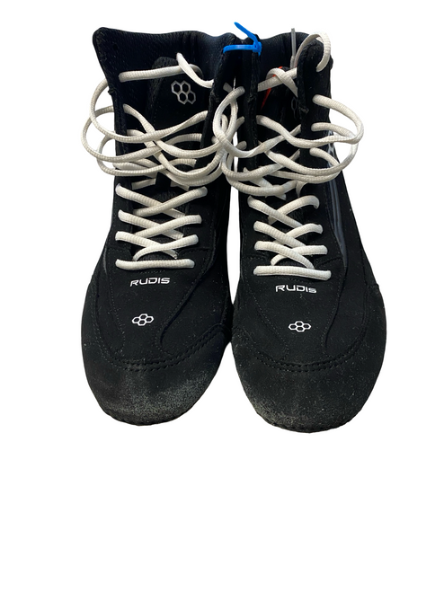 Vist Large View of Product Image Which is Used Wrestling Shoes Black Senior 10