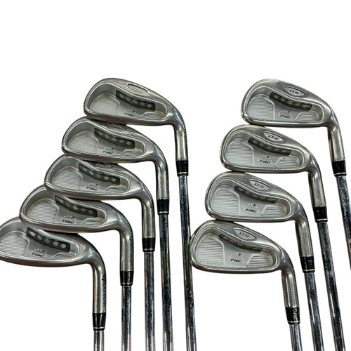 Vist Large View of Product Image Which is Used Taylormade RAC OS Mens Iron Set RH 3I-SW