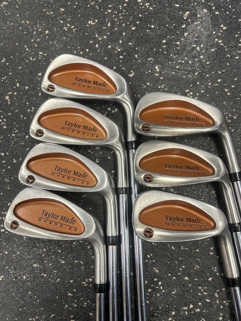 Vist Large View of Product Image Which is Used Taylormade BURNER OS Mens Iron Set RH 3I-9I