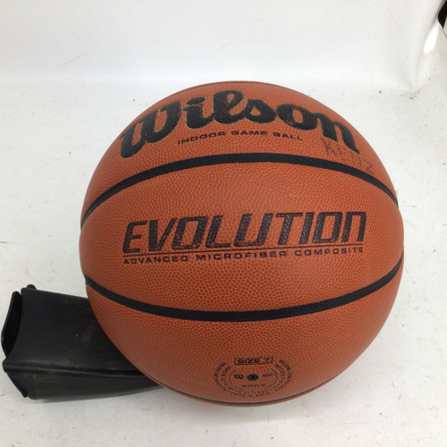 Vist Large View of Product Image Which is Used Wilson EVOLUTION 29.5 INDOOR GAME BALL Basketball Adult Indoor