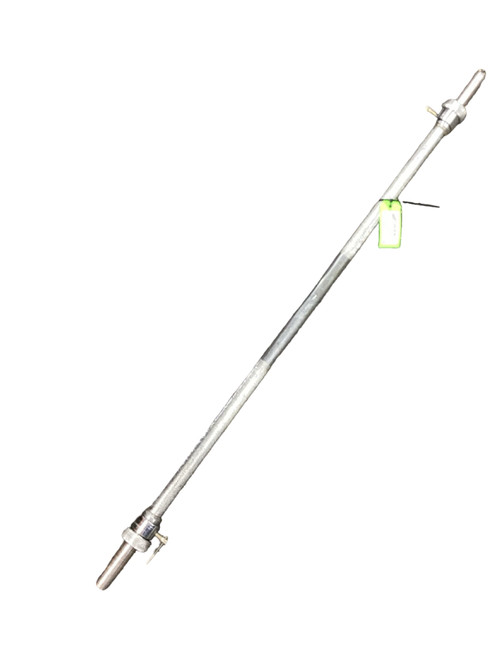 Vist Large View of Product Image Which is Used 42 INCH STANDARD BARBELL W/ CLIPS Standard Bar Silver 42"