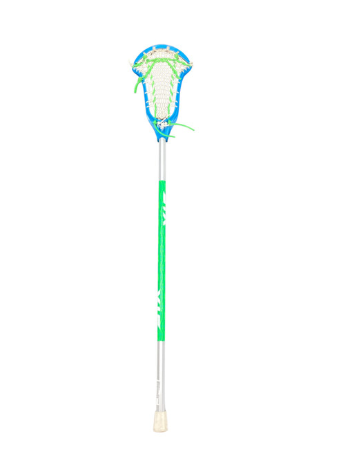 Vist Large View of Product Image Which is Used STX 6000 LACROSSE STICK Wmn Atk/Mid Complete Stick Green