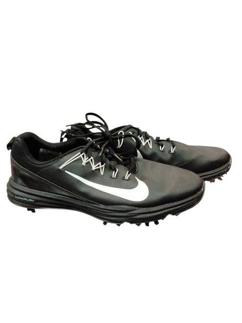 Vist Large View of Product Image Which is Used Nike LUNAR COMMAND 2 Mens Golf Shoes Black Senior 10.5