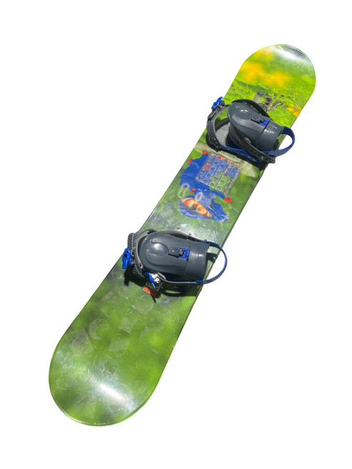 Vist Large View of Product Image Which is Used Ride REDEMTION Boys Board/Binding Royal Blue 140 cm