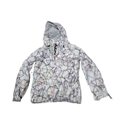 Vist Large View of Product Image Which is Used Volcom Outerwear Heavy Jacket W White MD
