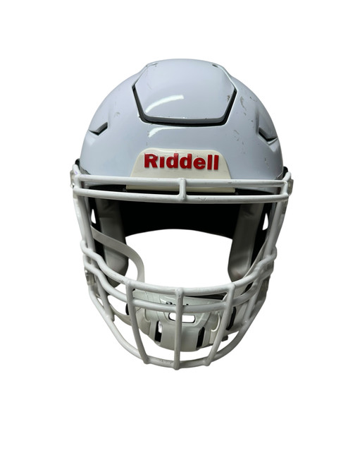 Vist Large View of Product Image Which is Used Riddell SPEED FLEX FB Helmet White LG