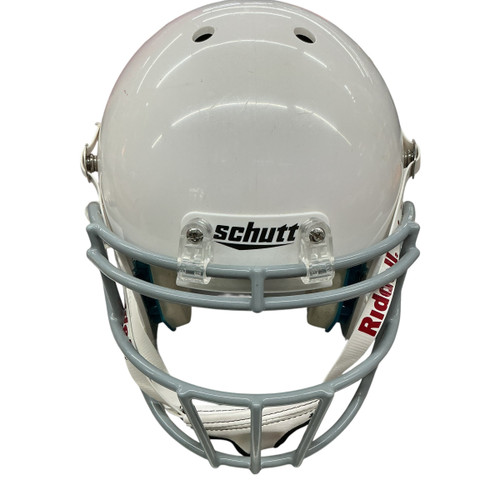 Vist Large View of Product Image Which is Used Schutt SA12 FB Helmet White MD