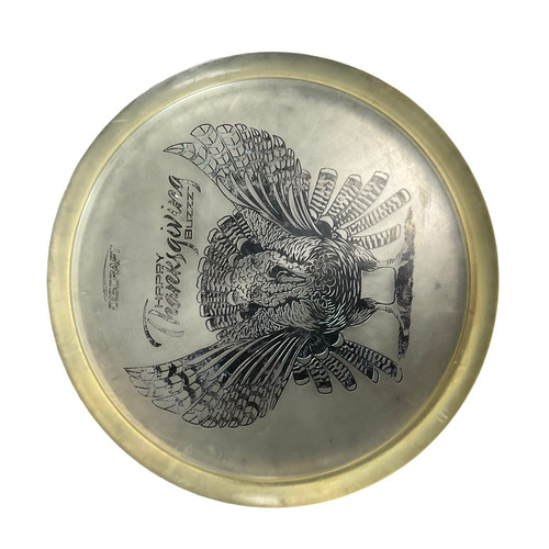 Vist Large View of Product Image Which is Used Discraft HAPPY THANKSGIVING BUZZZ Disc Golf Mid Range None