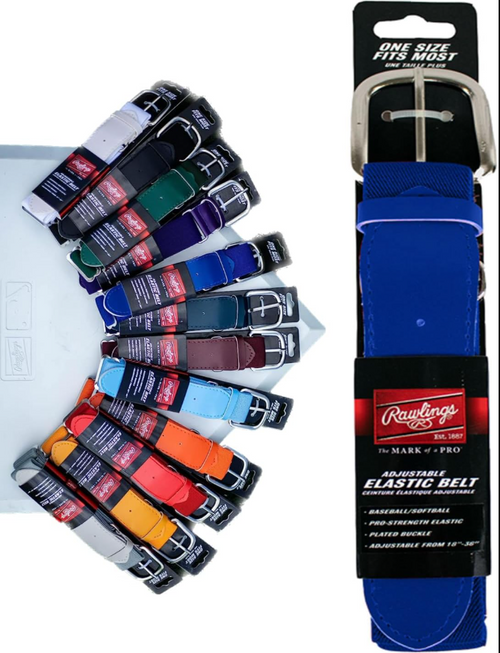 Vist Large View of Product Image Which is New Adult Baseball Belt BLK