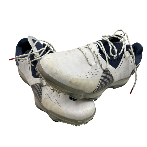 Vist Large View of Product Image Which is Used Under Armour Mens Golf Shoes White Senior 9