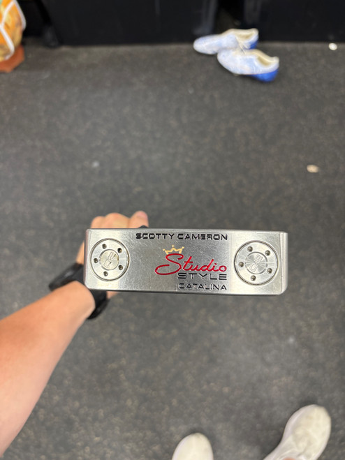 Vist Large View of Product Image Which is Used Titleist SCOTTY CAMERON STUDIO CATALINA Mens Putter LH