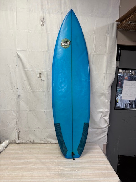 Vist Large View of Product Image Which is Used EVOLVED SURFBOARDS Surfboard Royal Blue 6'0"