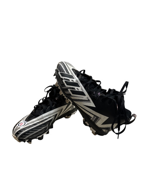 Vist Large View of Product Image Which is Used Adidas Jr FB Cleats Black Junior 04