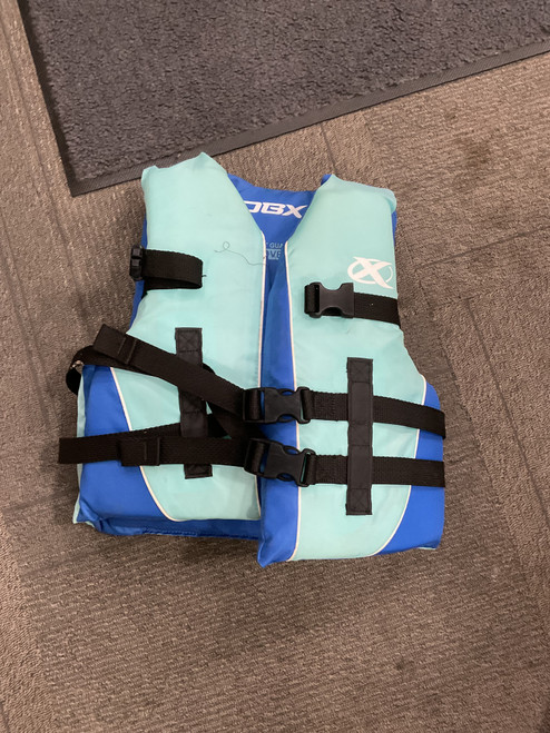 Vist Large View of Product Image Which is Used DBX Youth PFD Royal Blue Youth 50-90