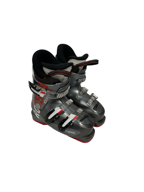 Vist Large View of Product Image Which is Used Rossignol COMP J3 Boys DH Ski Boot Grey 180 MP - Y11