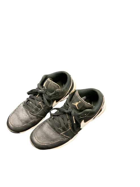 Vist Large View of Product Image Which is Used Nike AIR JORDAN BB CLEAT BB/SB Cleats Black Youth 06.0