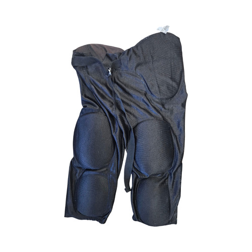Vist Large View of Product Image Which is Used Alleson Youth FB Integrated Pants Black 2X