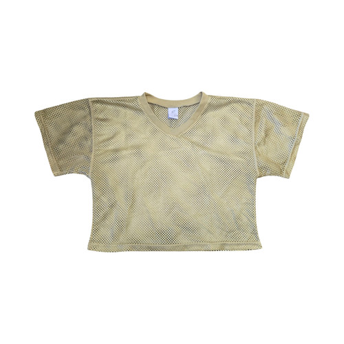 Vist Large View of Product Image Which is Used Champro YOUTH PRACTICE JERSEY FB Top Youth Vegas Gold XL