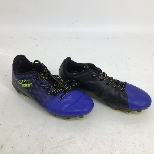 Vist Large View of Product Image Which is Used Brava JR 1.5 SOCCER CLEATS Soccer Cleats Royal Blue Junior 01.5