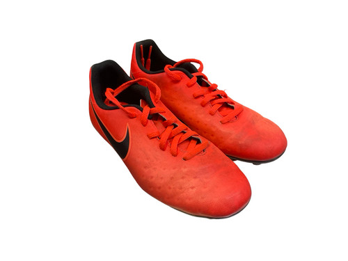 Vist Large View of Product Image Which is Used Nike Soccer Cleats Red Junior 05