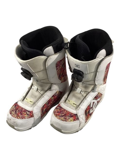 Vist Large View of Product Image Which is Used DC Shoes SCOUT Mens Snowboard Boots White Senior 9