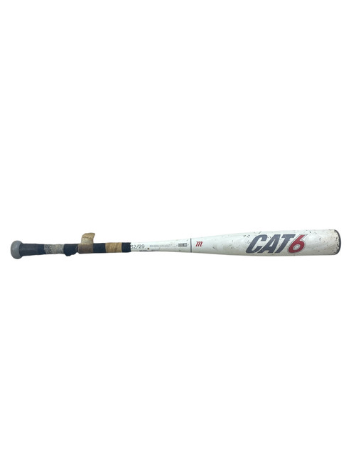 Vist Large View of Product Image Which is Used Marucci CAT 6 MCBC614 BB/SB High School -3 Bat 32"