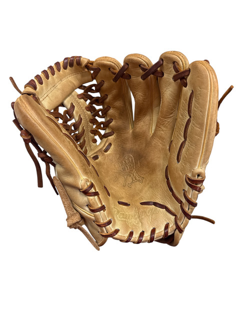 Vist Large View of Product Image Which is Used Rawlings HEART OF THE HIDE BB/SB First Base RH Throw Brown 11 1/2"