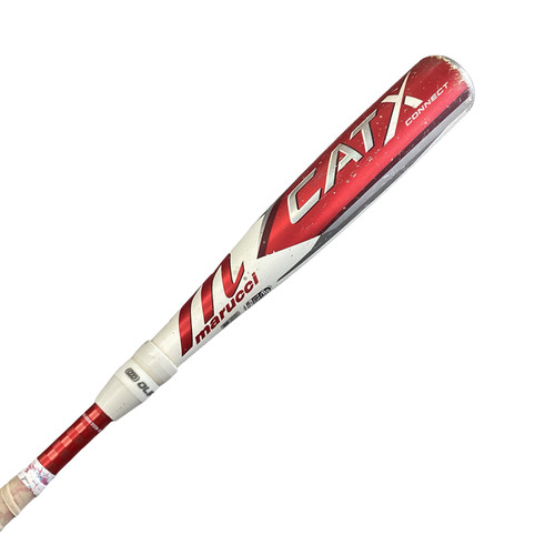 Vist Large View of Product Image Which is Used Marucci CAT X CONNECT BB/SB USSSA 2 3/4 Bat 30"